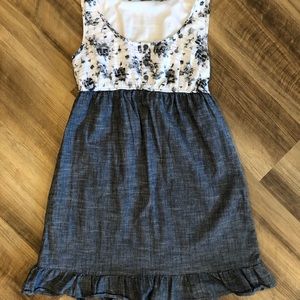 Gray Sleeveless Dress